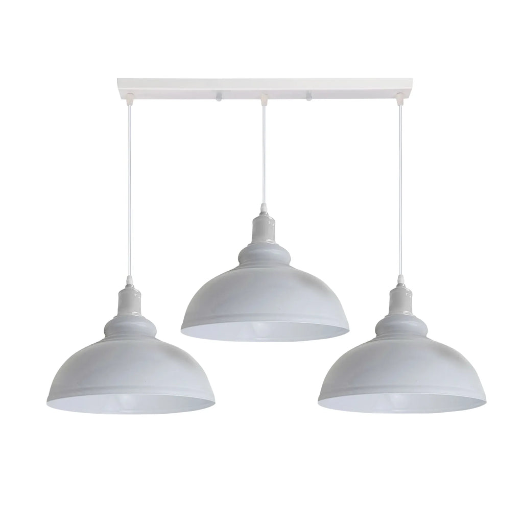 3 Way Adjustable Pendant Light Metal Retro Hanging Light ~4299