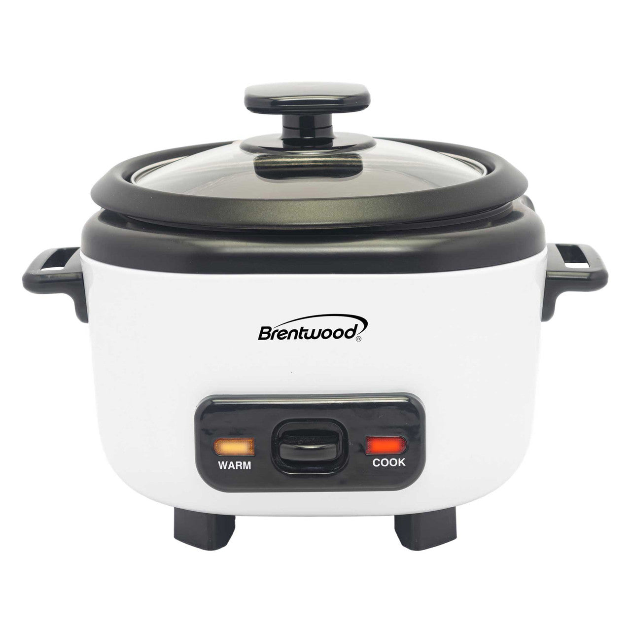 Brentwood 6-Cups Cooked Rice Cooker in White-0