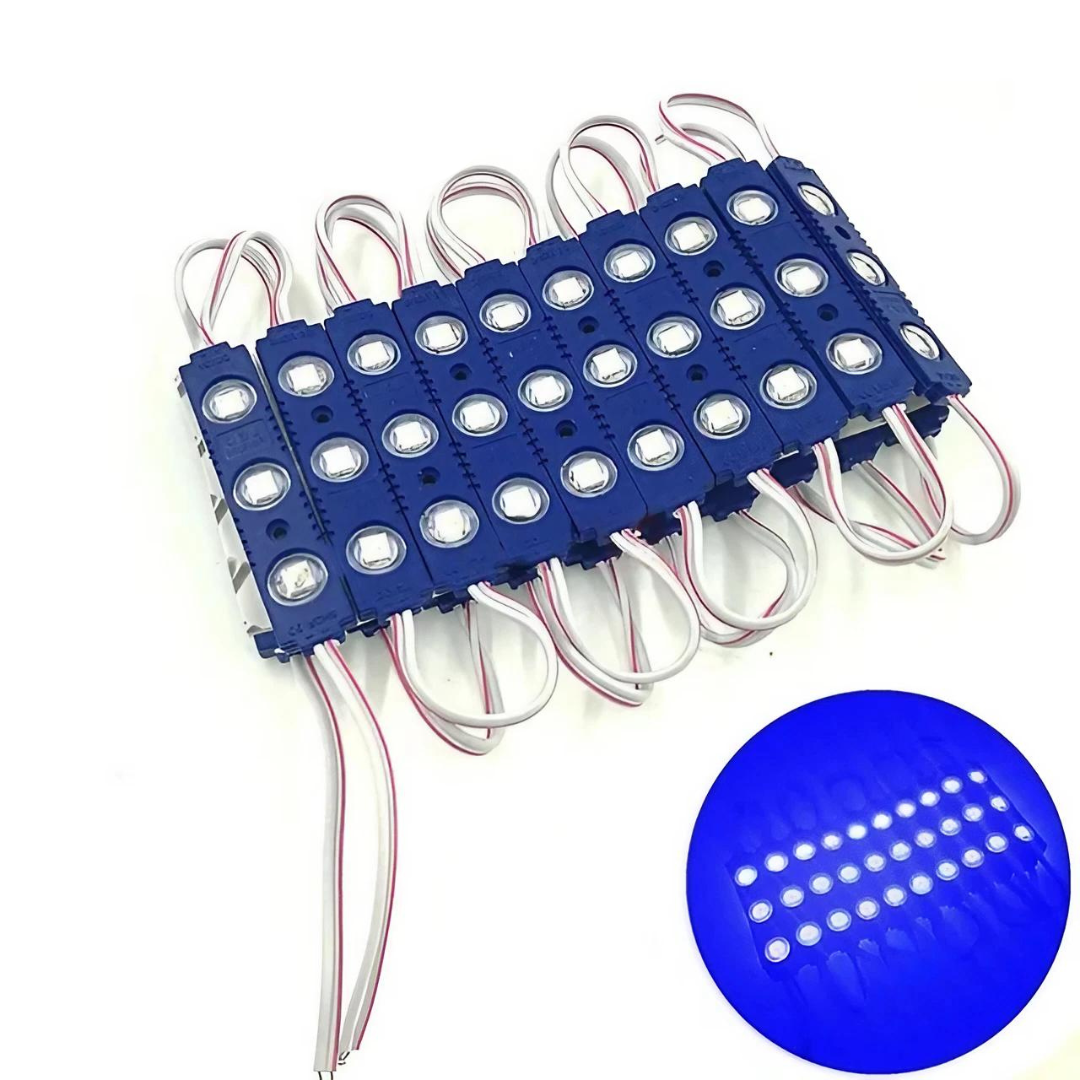 Blue LED Module 12V IP67 Waterproof 1.5W Sign Backlight~5240